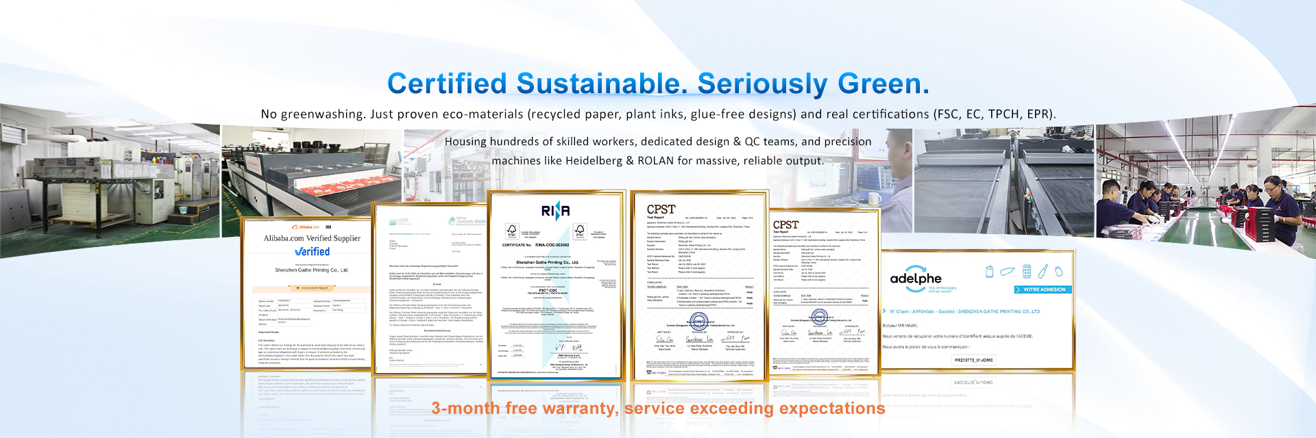 qualidade Caixa de empacotamento do presente do cartão fábrica