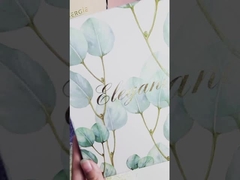 Caixa de embalagem de presente de luxo dois Tuck Folding Perfume Candela perfumada Caixa de embalagem com inserção