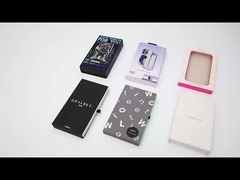 Caixa de embalagem de caixa de telemóvel com cabide e tamanho personalizado Acessórios de PVC aceites