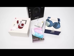 Caixa de fones de ouvido de telefone celular personalizada Pacote Caixa de embalagem de fones de ouvido Bluetooth com inserção de bolhas