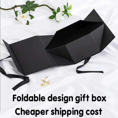 Cores completas fixas portáteis personalizadas de Logo Cardboard Gift Packaging Box