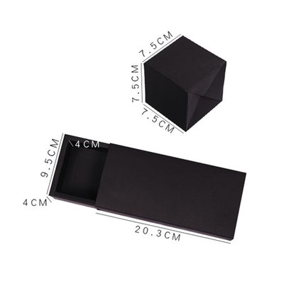 Caixa de presente luxuosa Grey Board/costume de papel de papel/especial revestido da gaveta