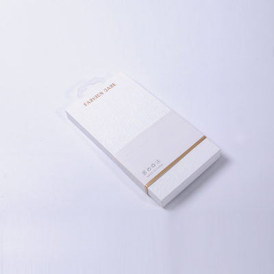 Logotipo personalizado Caixa de embalagem de caixa de celular Caixa de papel duro Caixa de gaveta para embalagem de caixa de telefone