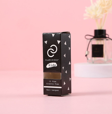 OEM Logotipo personalizado produto de esmalte de unhas gel Caixa Cosmética Embalagem de Perfumes