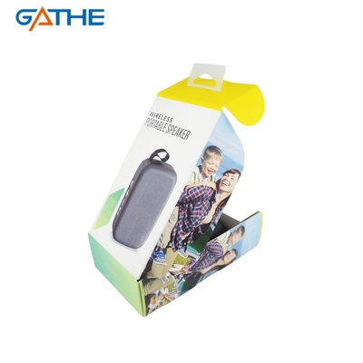 Customize Bluetooth Speaker sem fio Caixa de cartão Caixa de embalagem de papel