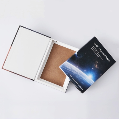 Caixas de embalagem de cartão impresso customizado de papel Caixas de presente de papel para revista de fotografia