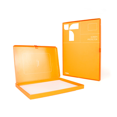 Embalagens de vidro temperado para computadores tablet com tipos personalizados e acessórios de esponja