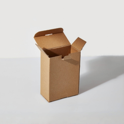Reciclável Cartão Kraft Custom Two Tuck End Embalagem Caixa corrugada Para Envio