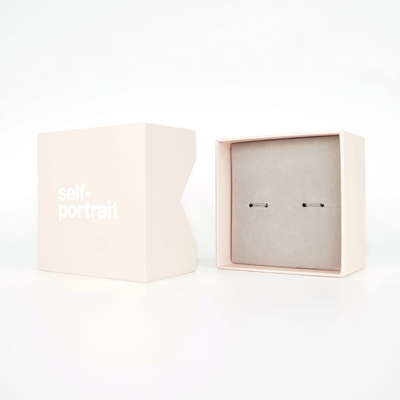 Logotipo personalizado Pulseira Caixa de embalagem de presente Colar de embalagem Caixas de papel de jóias