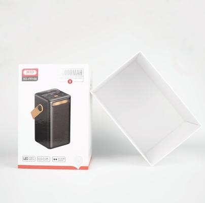 Caixa-presente de papelão rígido personalizado para embalagem de caixa de produto do Power Bank sem fio