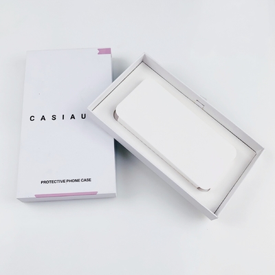 Caixa de embalagem de caixa de telefone celular personalizada com bandeja de papel Caixa de presente de gaveta de papelão para caixa de telefone