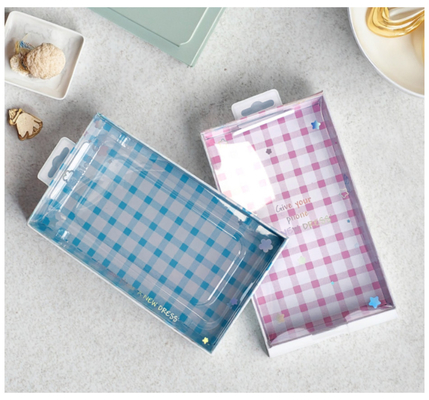 Embalagem de Capa de Celular Rosa Novo Estilo para Varejo Caixa de Embalagem de Capa de Celular com Janela Transparente em PVC Em Estoque