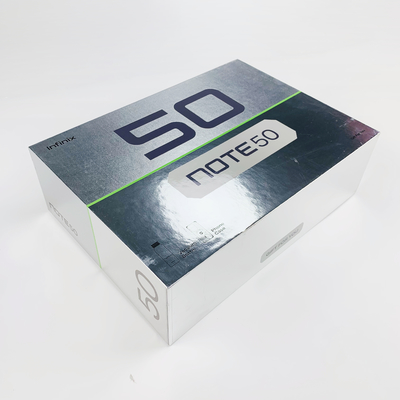 Premium Custom Sliver papel Caixa rígida com tampa Para cuidados com a pele Creme Cosméticos Produto Caixa de presente Embalagem
