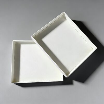 Caixa de embalagem de papelão laminado fosco reciclável e personalizável para embalagem de presente de fone de ouvido